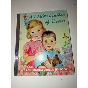 Vintage 1995 A Child's Garden of Versus An Original Junior Elf  Book HC